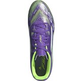 Adidas Nogometni čevelj 'F50 CLUB' svetlo siva / neonsko zelena / lila | Shoptok.si
