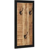  Stalak za kapute 40x2x80 cm Puno grubo drvo Mango | shoptok.hr
