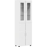  Set TV komoda FLORIN 3 kom. Visoki sjaj bijela | shoptok.hr