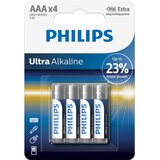 Philips LR03E4B/10 Ultra alkalne AAA baterije, 4 kom | shoptok.hr