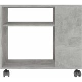  Bočni stolić boja betona 70 x 35 x 55 cm od konstruiranog drva | shoptok.hr