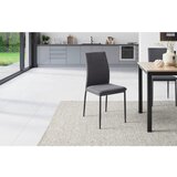 MID.YOU STOL, kovina, tekstil siva, temno siva | Shoptok.si