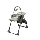 Kinderkraft stolica za hranjenje tummie grey | ePonuda.com
