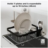 Umbra Crni željezan ocjeđivač za posuđe 37x29 cm Sinkin – | shoptok.hr