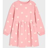 Sinsay Haljina dugih rukava s uzorkom srca | shoptok.hr