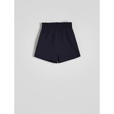 Reserved - Kratke hlače od muslina - mornarsko plava | shoptok.hr