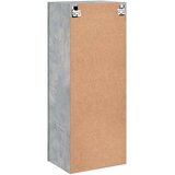  Zidni TV ormarić siva boja betona 40 5 x 30 x 102 cm drveni | shoptok.hr