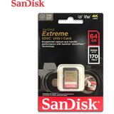 San Disk spominska kartica Extreme 64GB SDXC | Shoptok.si