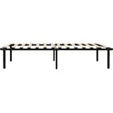  Okvir za krevet crni metalni 100 x 200 cm | Eponuda.com
