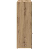  Polica za knjige umjetnički hrast 60,5x30x90 cm izrađeno drvo | shoptok.hr