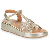 JB Martin Sandali & Odprti čevlji NELIA Pozlačena Cene