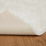  Tepih od umjetne ovčje kože TAFALLA Bijela 200 x 280 cm | shoptok.hr