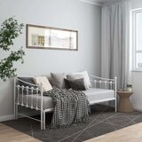  Za krevet na razvlačenje bijeli metalni 90 x 200 cm | shoptok.hr