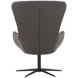Livetastic FOTELJ, temno siva tekstil | Shoptok.si