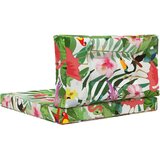  Jastuk za vanjsku sofU 2 pcs šareni Poliester - šareni 80 x 80 cm 1x sjedalo +1x naslon (3D s bartagom) | shoptok.hr