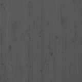  Zidno uzglavlje sivo 81x3x91,5 cm od masivne borovine | shoptok.hr