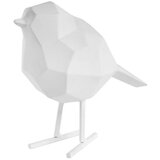 PT LIVING Bel dekorativen kipec Bird Small Statue Cene