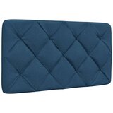  Posteljni okvir z LED brez vzmetnice Modra 90x200 cm Tkanina, (22053618) | Shoptok.si