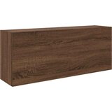 Maison Chic Kopalniška stenska omarica - Kopalniške omarica rjav hrast 100x25x40 cm inž. les iu620, (22063971) Cene