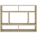  Zidna polica boja hrasta 75 x 16 x 55 cm konstruirano drvo | Eponuda.com