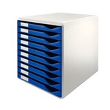 Leitz Ladica za obrasce 10 pretinaca, plava Leitz Ladica za obrasce 10 pretinaca, plava Slike