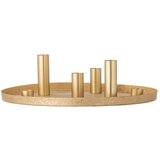 Bloomingville Metalni adventski svijećnjaci u setu 7 kom Maxime – | shoptok.hr