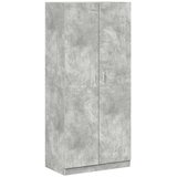  Ormar siva boja betona 90 x 52 x 200 cm od konstruiranog drva | shoptok.hr