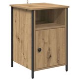  Nočna omarica Umetni hrast 40 x 42 x 60 cm Konstruiran les, (5000107133) | Shoptok.si