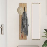  Vješalica za kapute na zidu Umjetnički hrast 20 x 1,5 x 100 cm | shoptok.hr