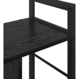  Polica Crni hrast 75 x 30 x 58,5 cm Konstruirano drvo | shoptok.hr