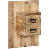 vidaXL Noćni ormarić 60x32x80 cm Puno grubo drvo Mango Cijene