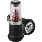 34631 manual grater /spiralizer Rotary grater Black, Transparent