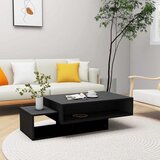  Stolić za kavu crni 105 x 55 x 32 cm od konstruiranog drva | shoptok.hr