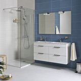 Jika H4536621763001 Cube 120 x 44 cm dvojni umivalnik z omarico | Shoptok.si