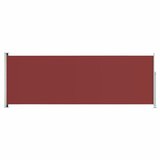  The Living Store Zložljiva stranska tenda za teraso 220x600 cm rdeča - Stranska Tenda, (21493789) | Shoptok.si
