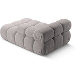 Micadoni Svetlo siv modul za sedežno garnituro iz tkanine bouclé (desni kot) Bellis – Home | Shoptok.si