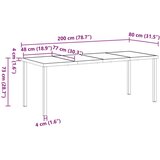  Komplet za jedilnico v vrtu 7 pcs Svetlo siva poli ratan, (5000311564) | Shoptok.si