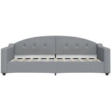  Dnevni krevet svjetlosivi 90 x 190 cm od tkanine | shoptok.hr