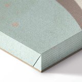  Slika - Cloudy Night Sky - Moons in Brown and Beige Hues Among Clouds and Numerous Little Stars on a Light Background 120x80 Aku | shoptok.hr