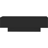  Stolić za kavu crni 100 x 49,5 x 31 cm od konstruiranog drva | shoptok.hr