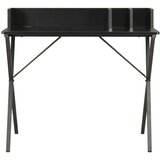 vidaXL Pisalna miza črna 80x50x84 cm | Shoptok.si