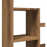 vidaXL Knjižna omara artisan hrast 72x20x120 cm inženirski les | Shoptok.si