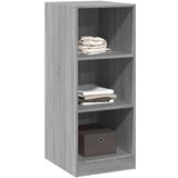 vidaXL Garderobna omara siva sonoma 48x41x102 cm inženirski les | Shoptok.si