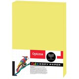 Optima Barvni fotokopirni papir A4, fluorescentno rumena, 500 listov cene