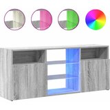 TV ormarić s LED svjetlima boja hrasta sonome 120x30x50 cm | shoptok.hr