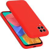 Cadorabo Ohišje, združljiv s Samsungom v tekoči rdeči barvi - zaščitni pokrov iz fleksibilnega silikona TPU, (20595939) | Shoptok.si