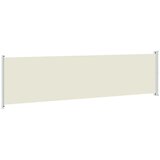  Uvlačiva bočna tenda za terasu 600 x 160 cm krem | shoptok.hr