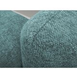 Makamii Plava sklopiva/s prostorom za odlaganje kutna garnitura od šenila (s lijevim kutom/s ležaljkom) Mele – | shoptok.hr