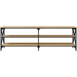 TV ormarić boja hrasta 160x40x50 cm od konstruiranog drva | shoptok.hr
