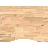  Radni stol 80x60x(71,5-98) cm puno drvo hrast Slike